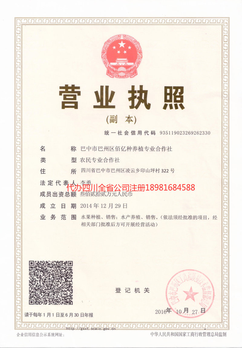 讷河讷河佰亿种养殖专业合作社